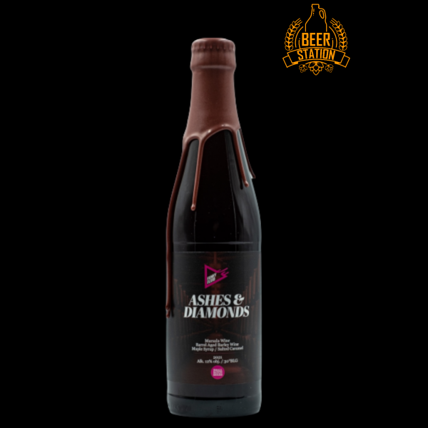 Ashes & Diamonds: Marsala Wine/ Maple Syrup/ Salted Caramel 30° (Funky Fluid) 0.33L