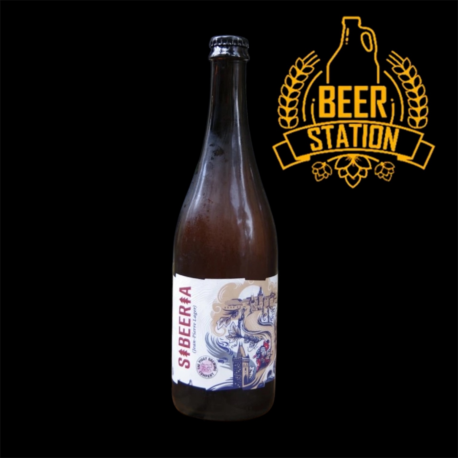 Jean-Pierre Lager 11° (Sibeeria/The Piggy Brewing Company) 0.75L