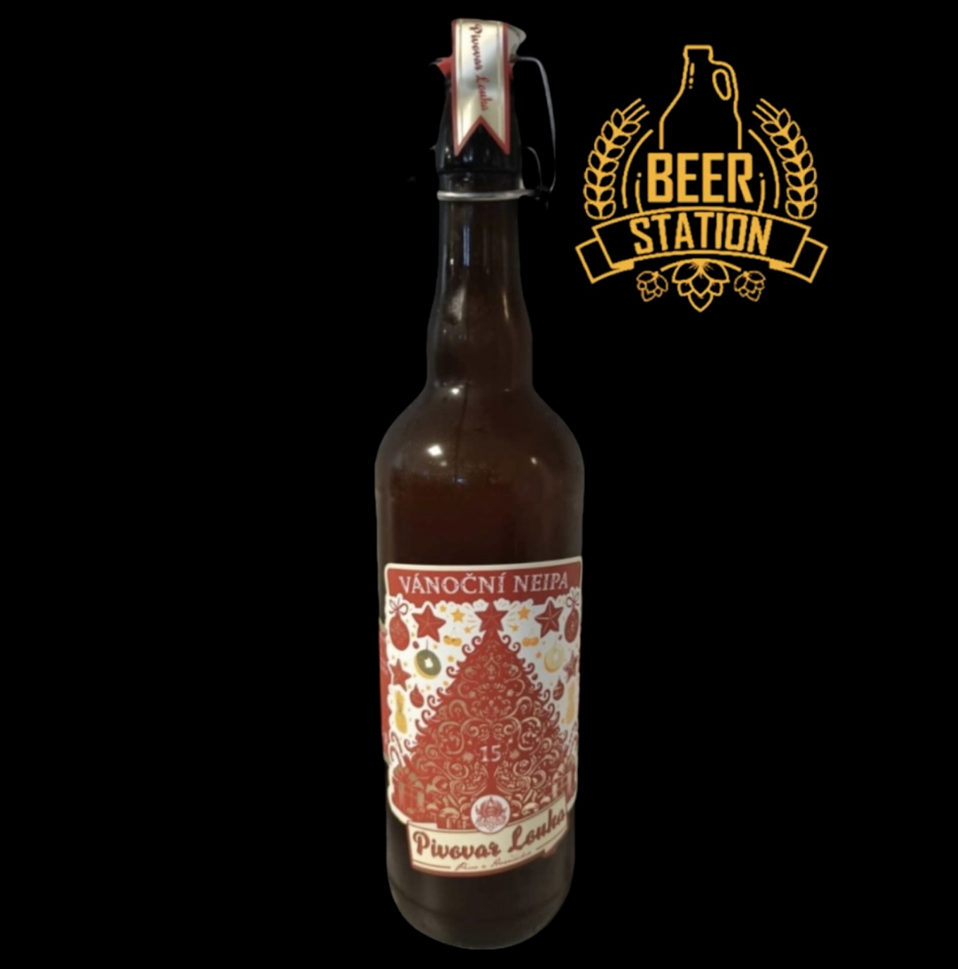 Vánoční NEIPA 15° (Louka) 0,75L