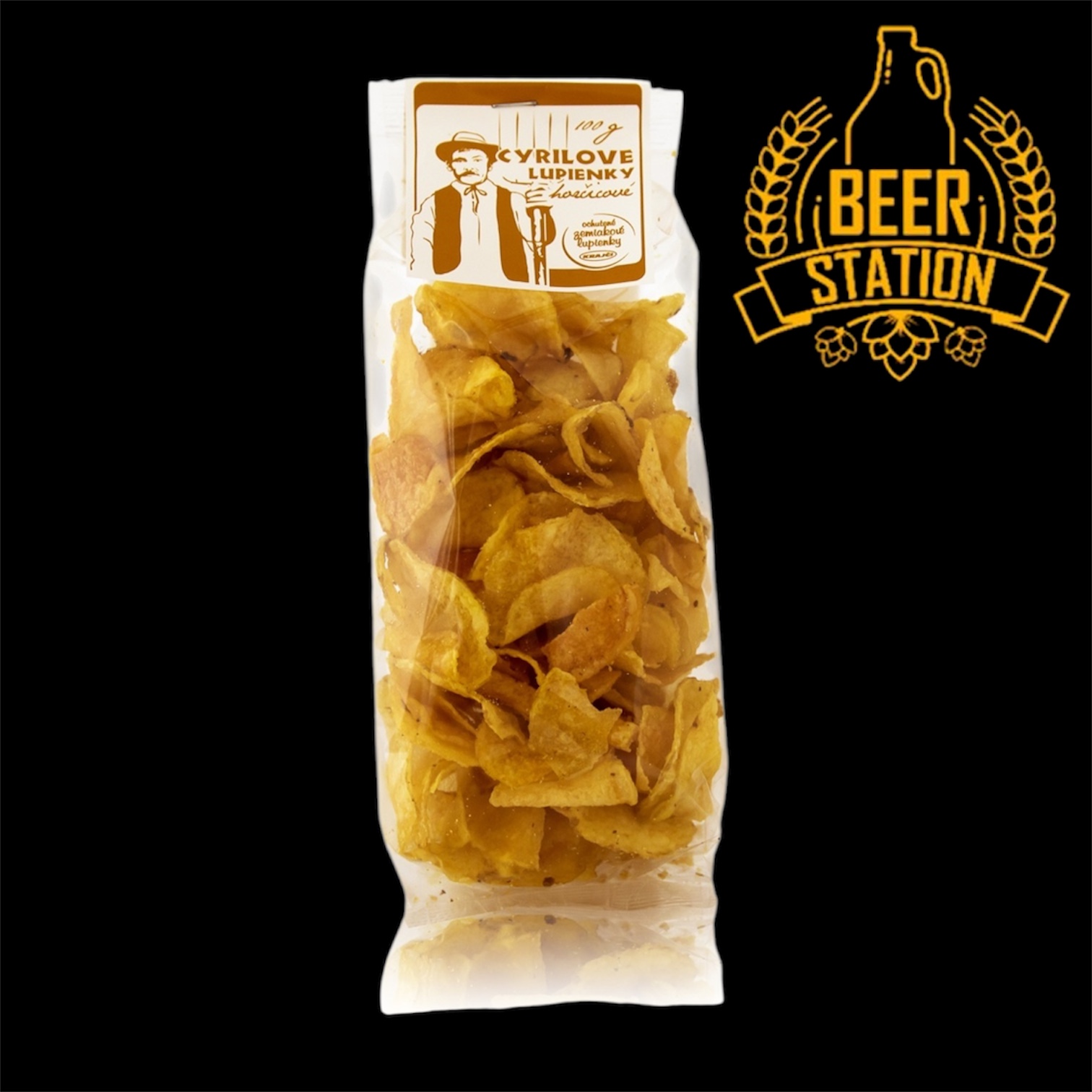 Krajči Cyrilove lupienky - Horčicové - 100g