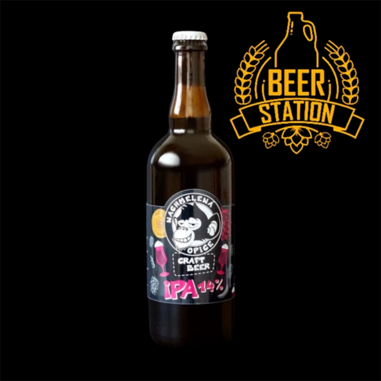 IPA 14° (Nachmelená Opice) 0.75L