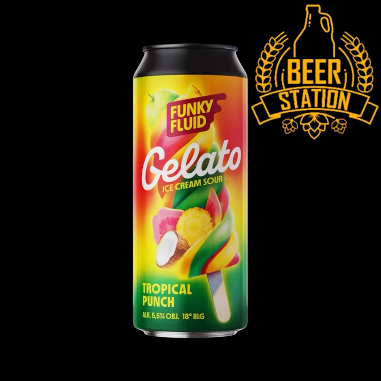 Gelato: Tropical Punch 18° (Funky Fluid) 0,5L