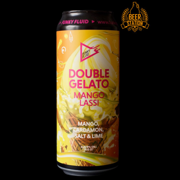 Double Gelato: Mango Lassi 21° (Funky Fluid) 0.5L