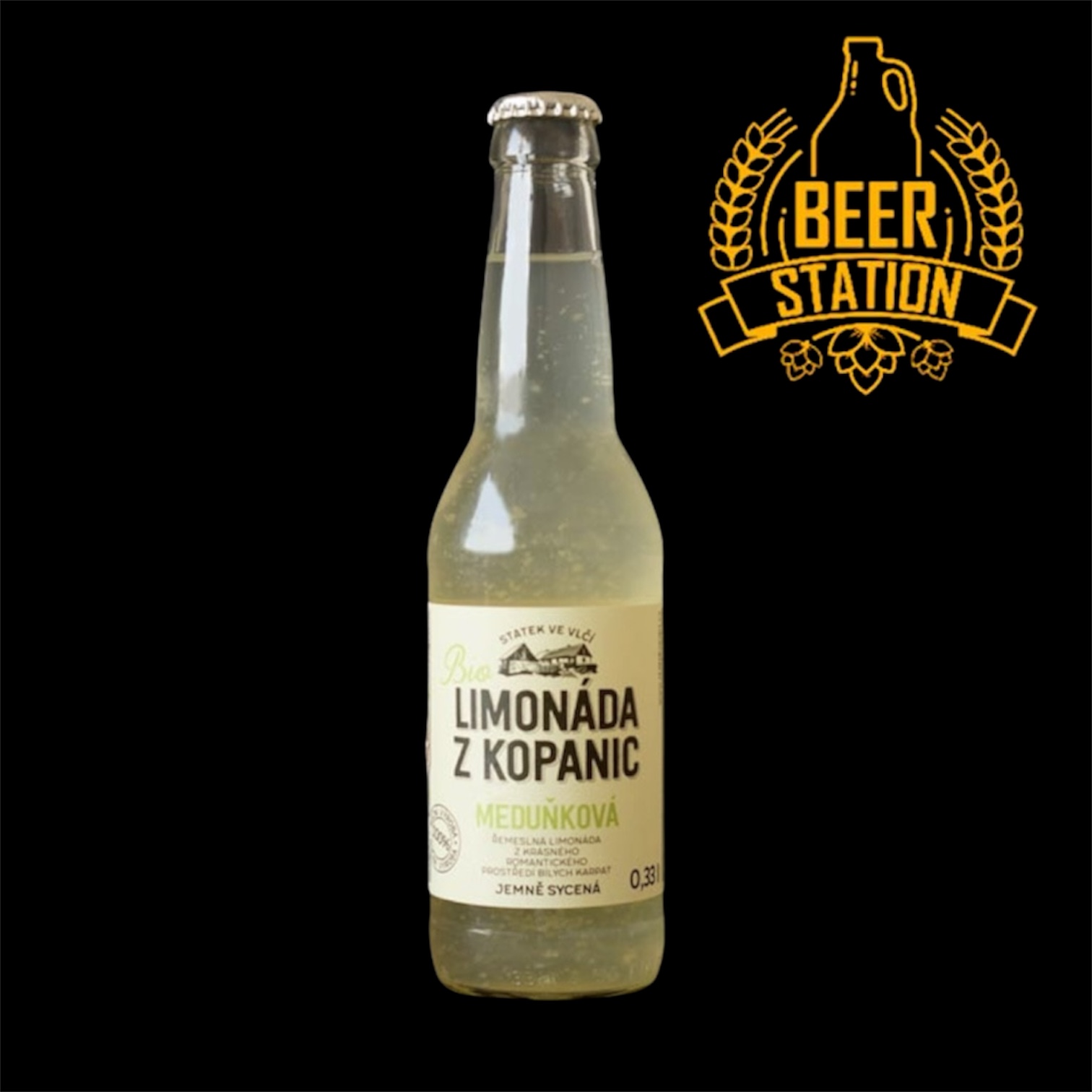 Bio Limonáda z Kopanic Medovková 0,33l