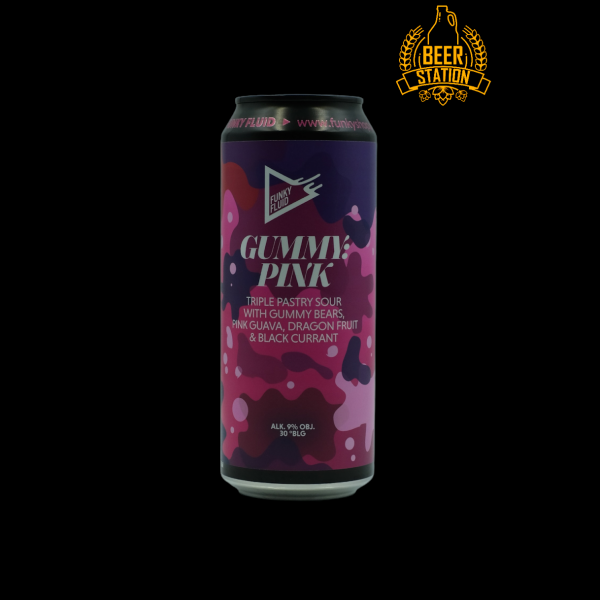Gummy: Pink 30° (Funky Fluid) 0.5L