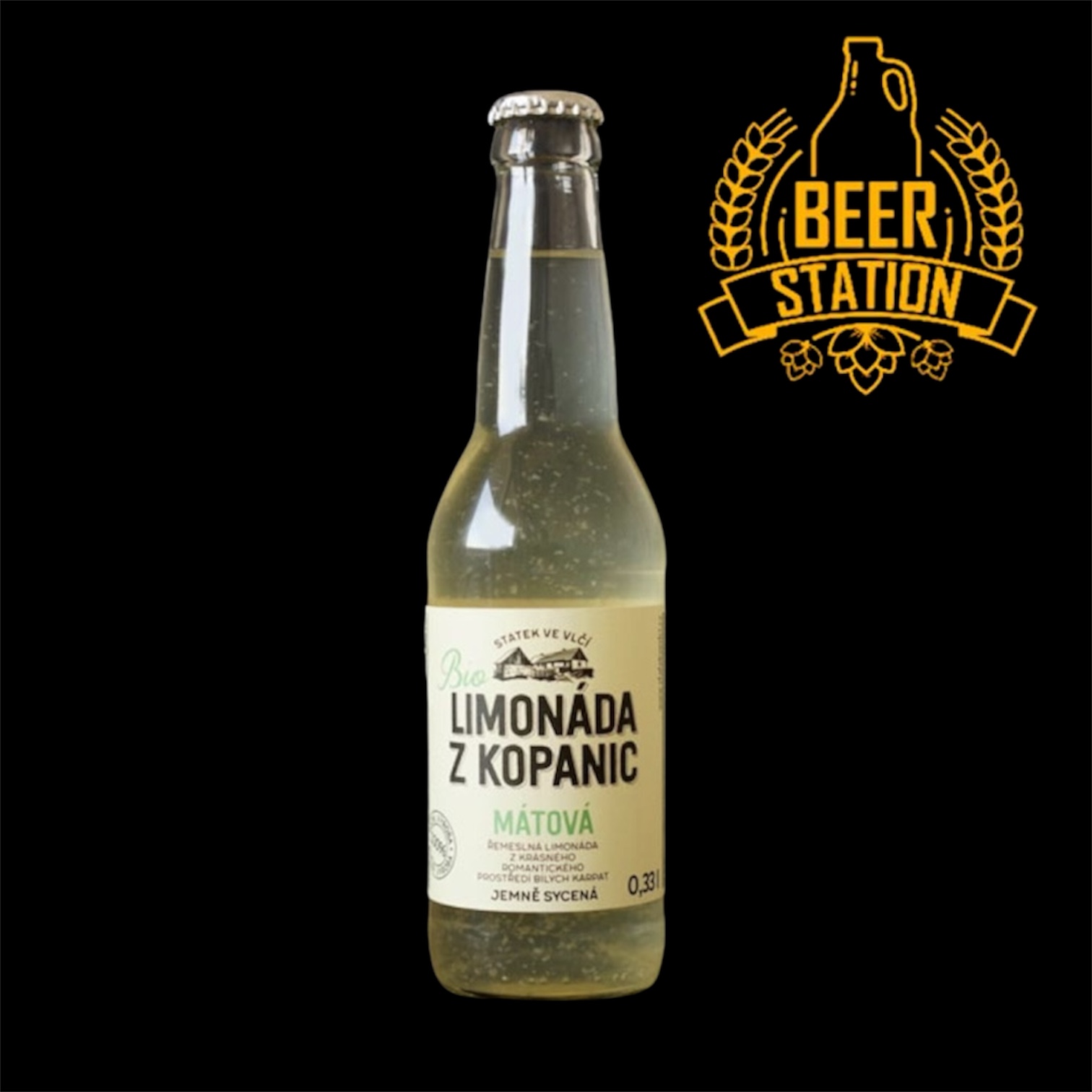 Bio Limonáda z Kopanic Mätová 0,33l