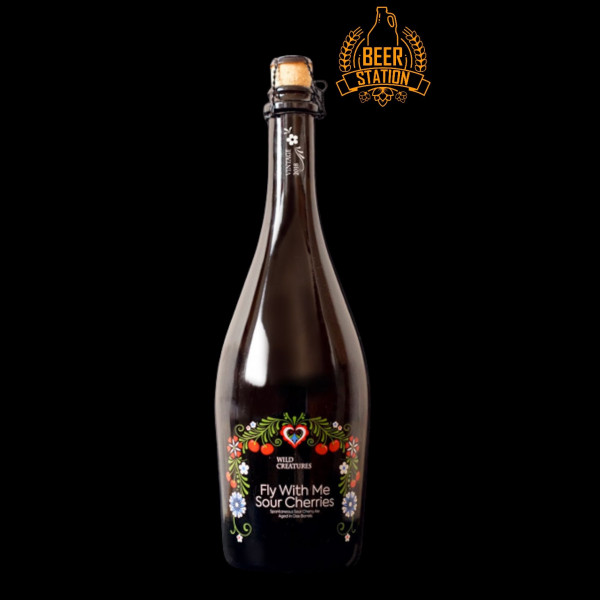 Fly With Me Sour Cherries 13° (Wild Creatures) 0.75L