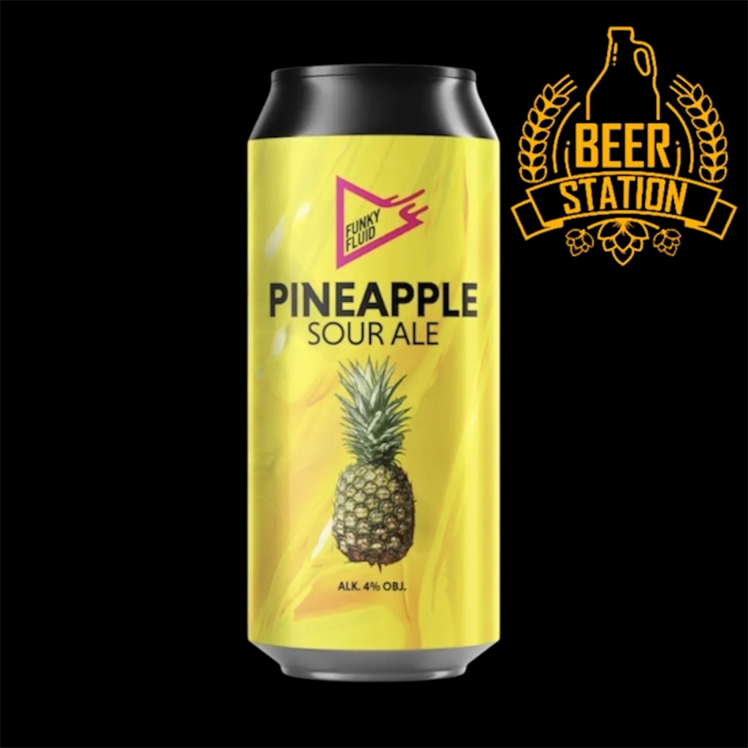 Pineapple 10,5° (Funky Fluid) 0.5L