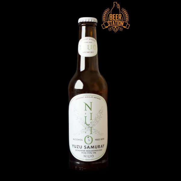 Yuzu Samuray – Nealkoholické pivo (Nilio) 0.33L