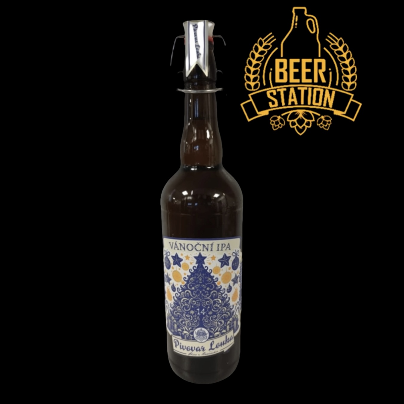 Vánoční IPA 14° (Louka) 0,75L