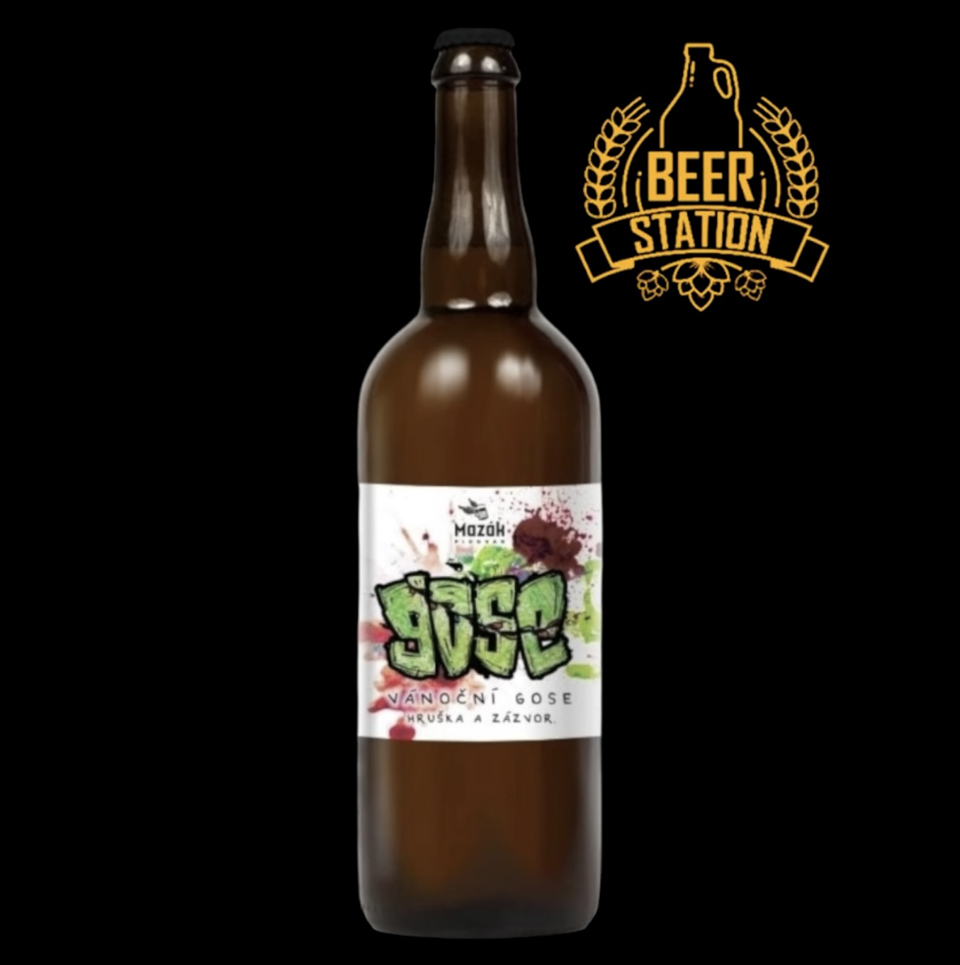 Vánoční Gose Hruška & Zázvor 13° (Mazák) 0.75L