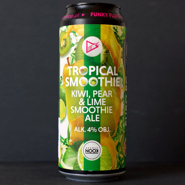 Tropical Smoothie: Kiwi, Pear & Lime 14° (Funky Fluid) 0.5L