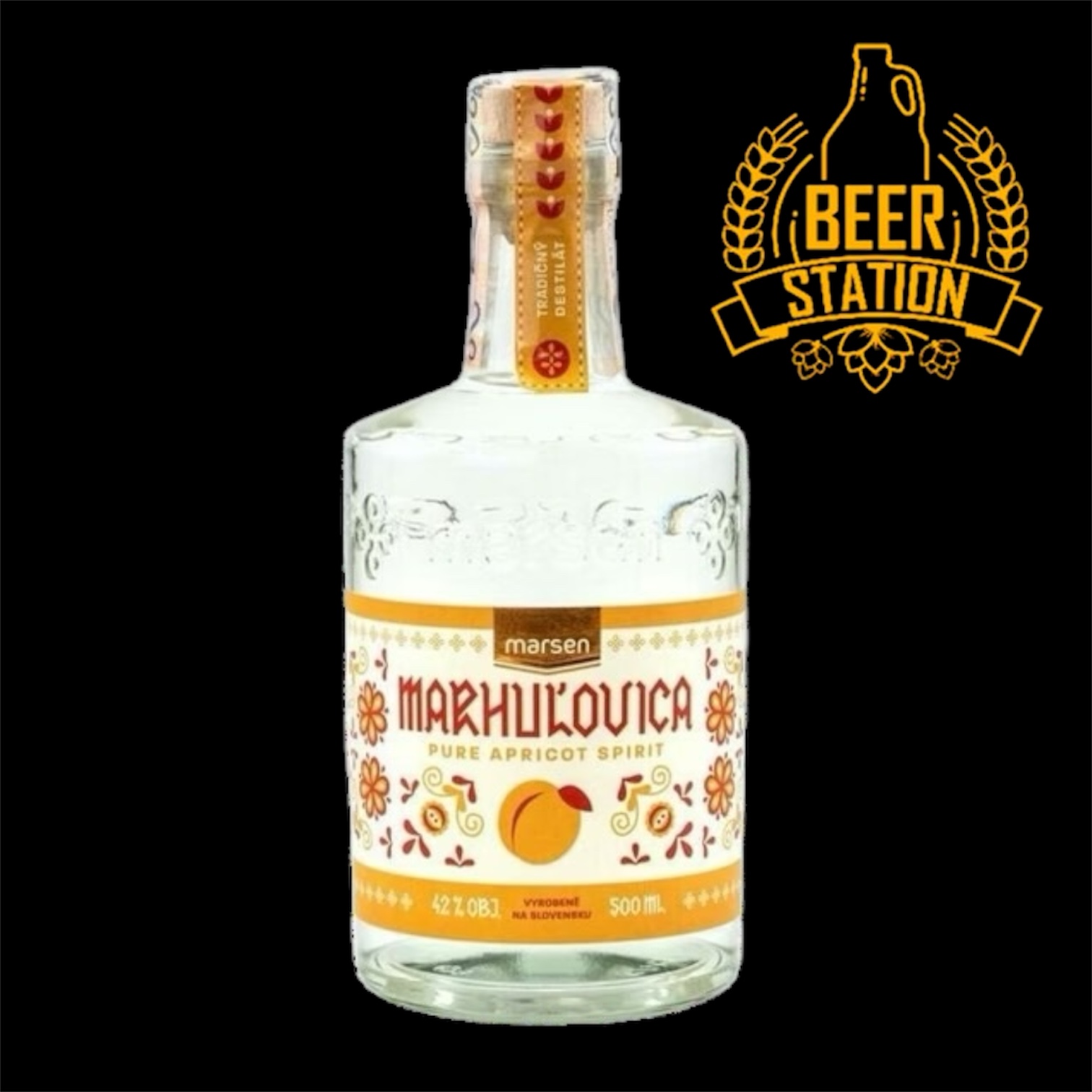 Marhuľovica Traditional 42% (Marsen) 0.5L
