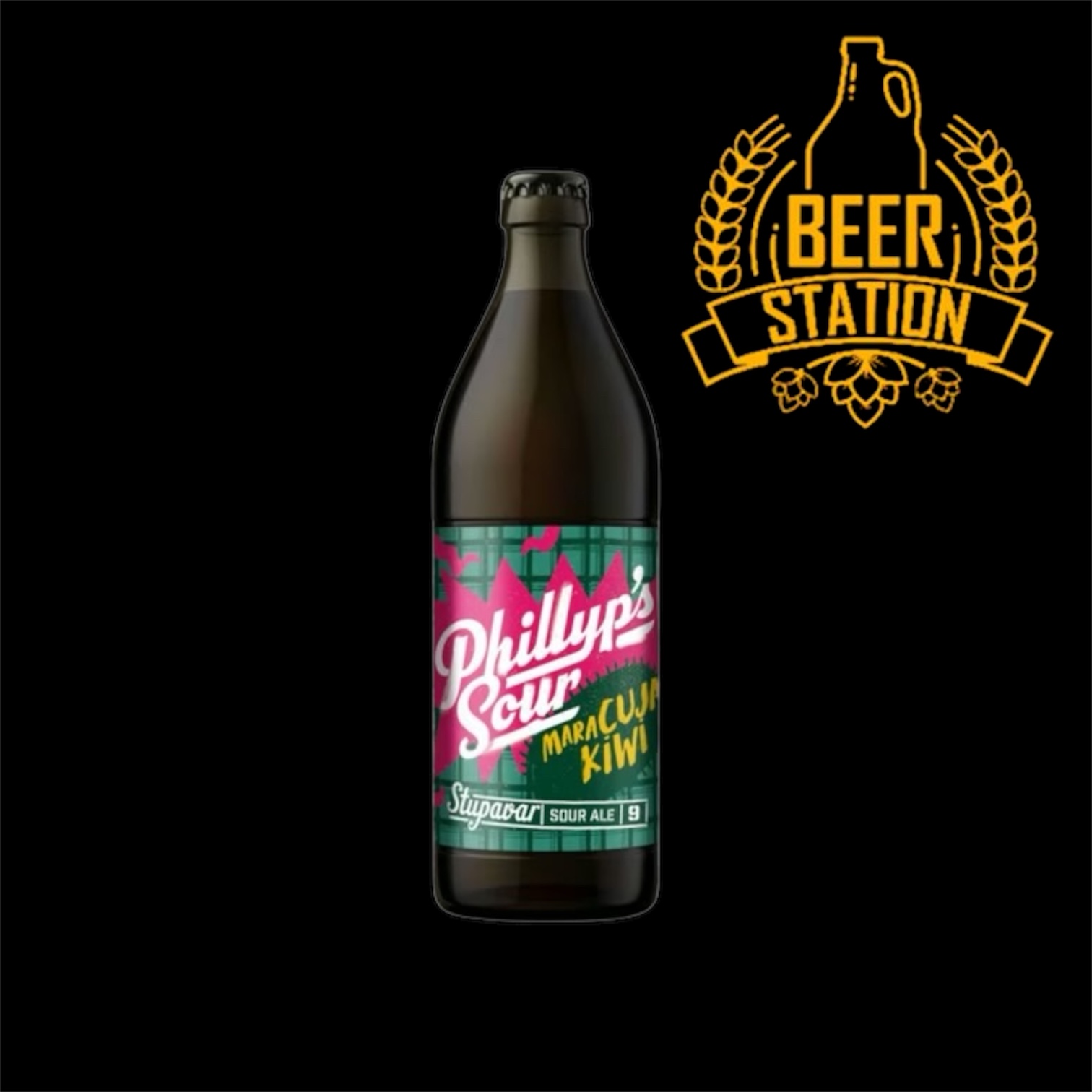 Phillyp’s Sour: Kivi & Maracuja 11° (Stupavar) 0.5L
