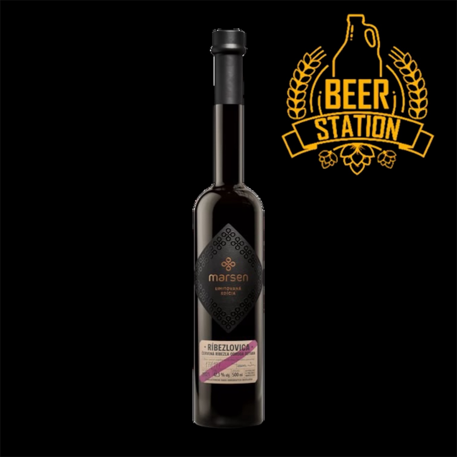 Ríbezľovica Červená - odroda Detvan 42,3% (Marsen) 0.5L