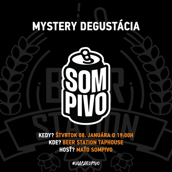 Mystery degustácia x Maťo SomPivo