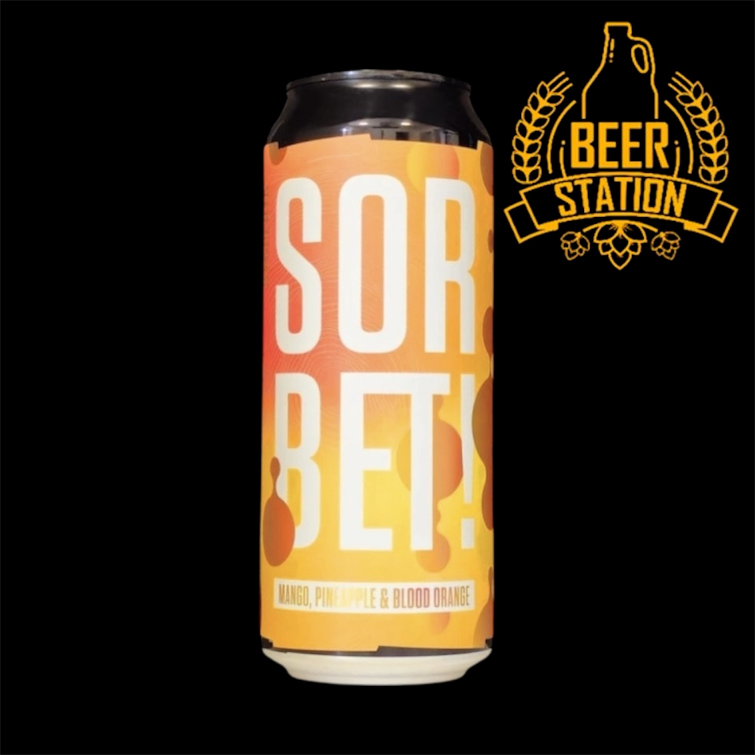 Mango, Pineapple, Blood Orange Sorbet 11° (Sibeeria) 0.5L