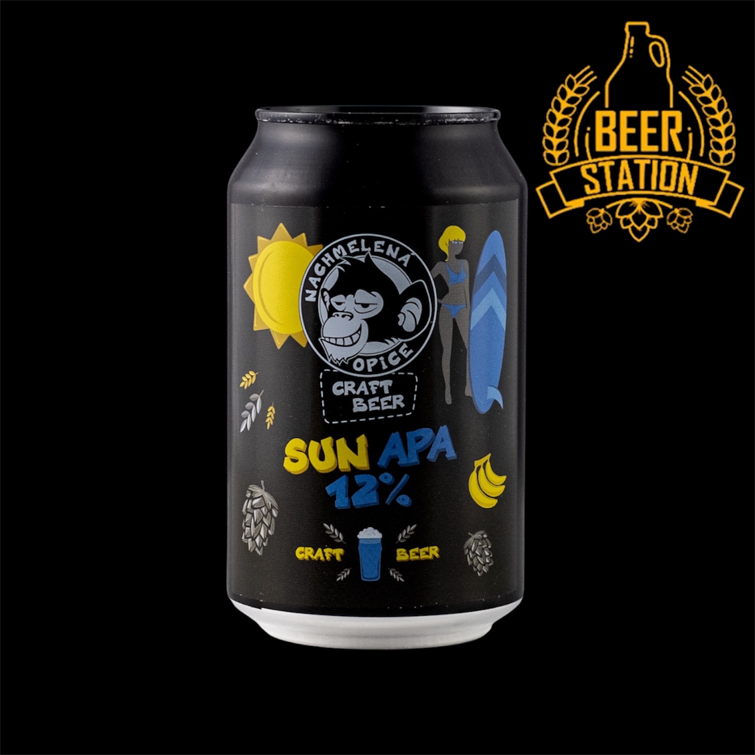 Sun APA 12° (Nachmelená Opice) 0.33L