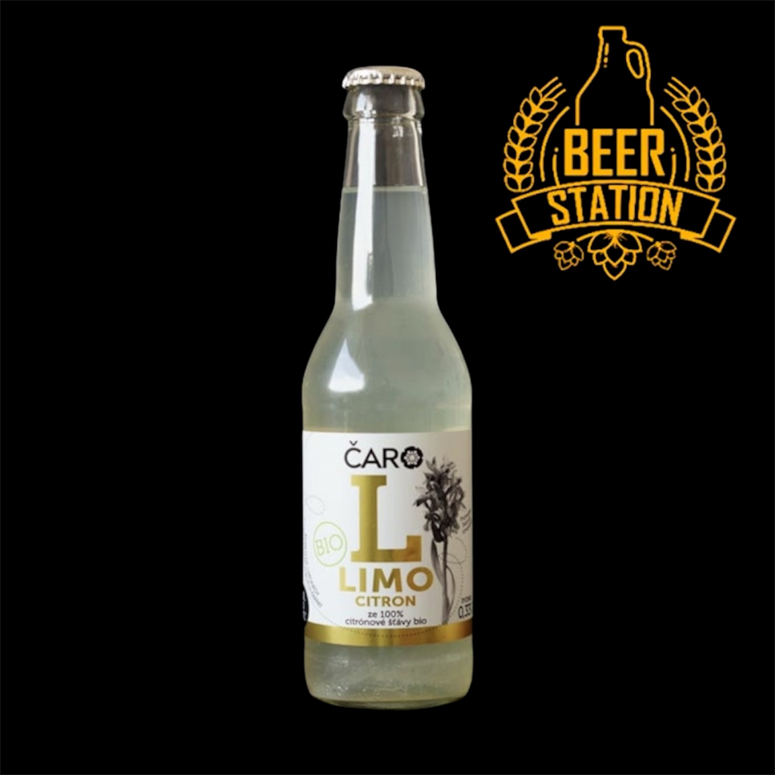 Limonáda Čaro Citrón 0,33l