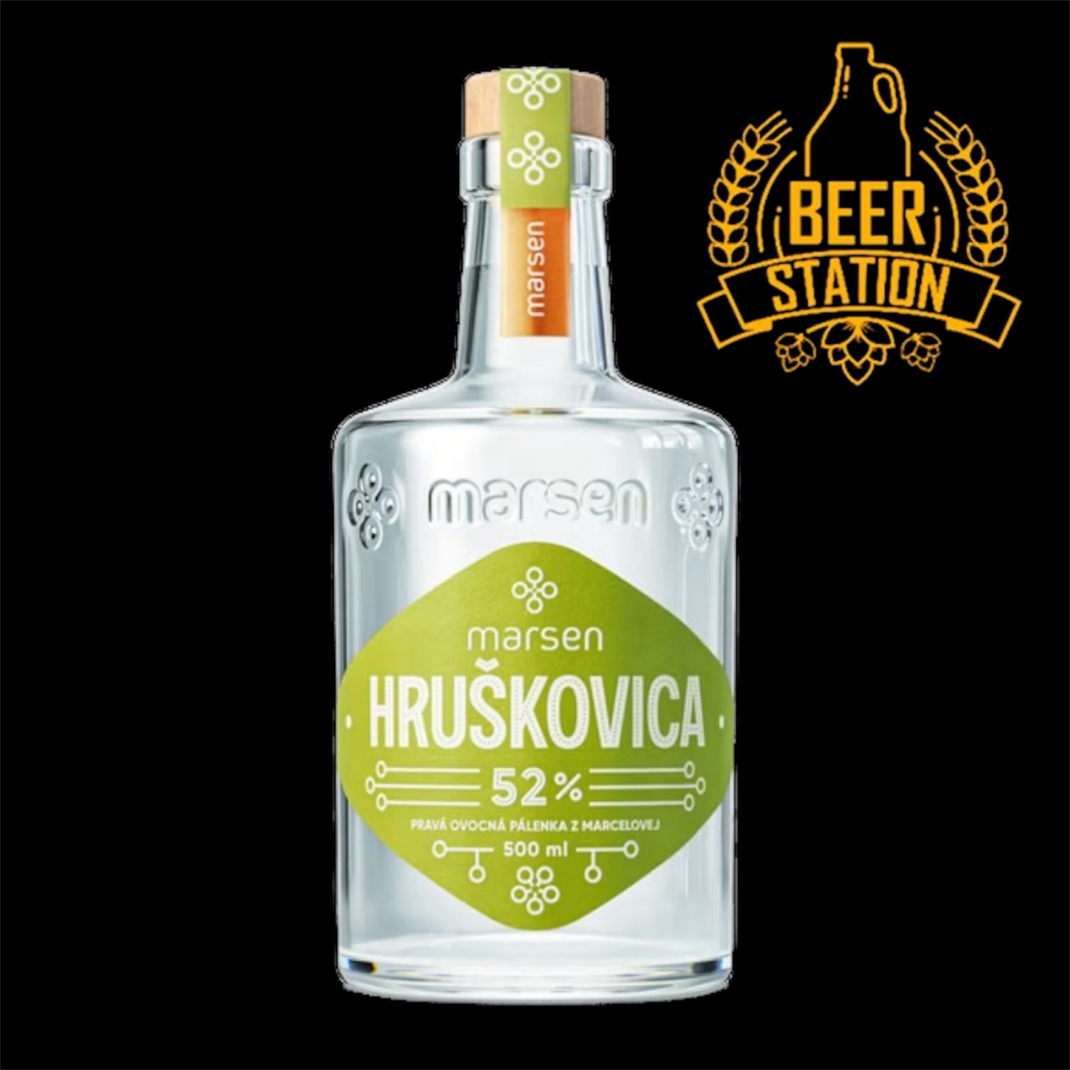 Hruškovica Traditional 52% (Marsen) 0.5L