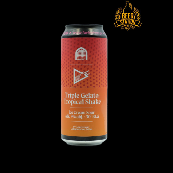 Triple Gelato: Tropical Shake 30° (Funky Fluid) 0.5L