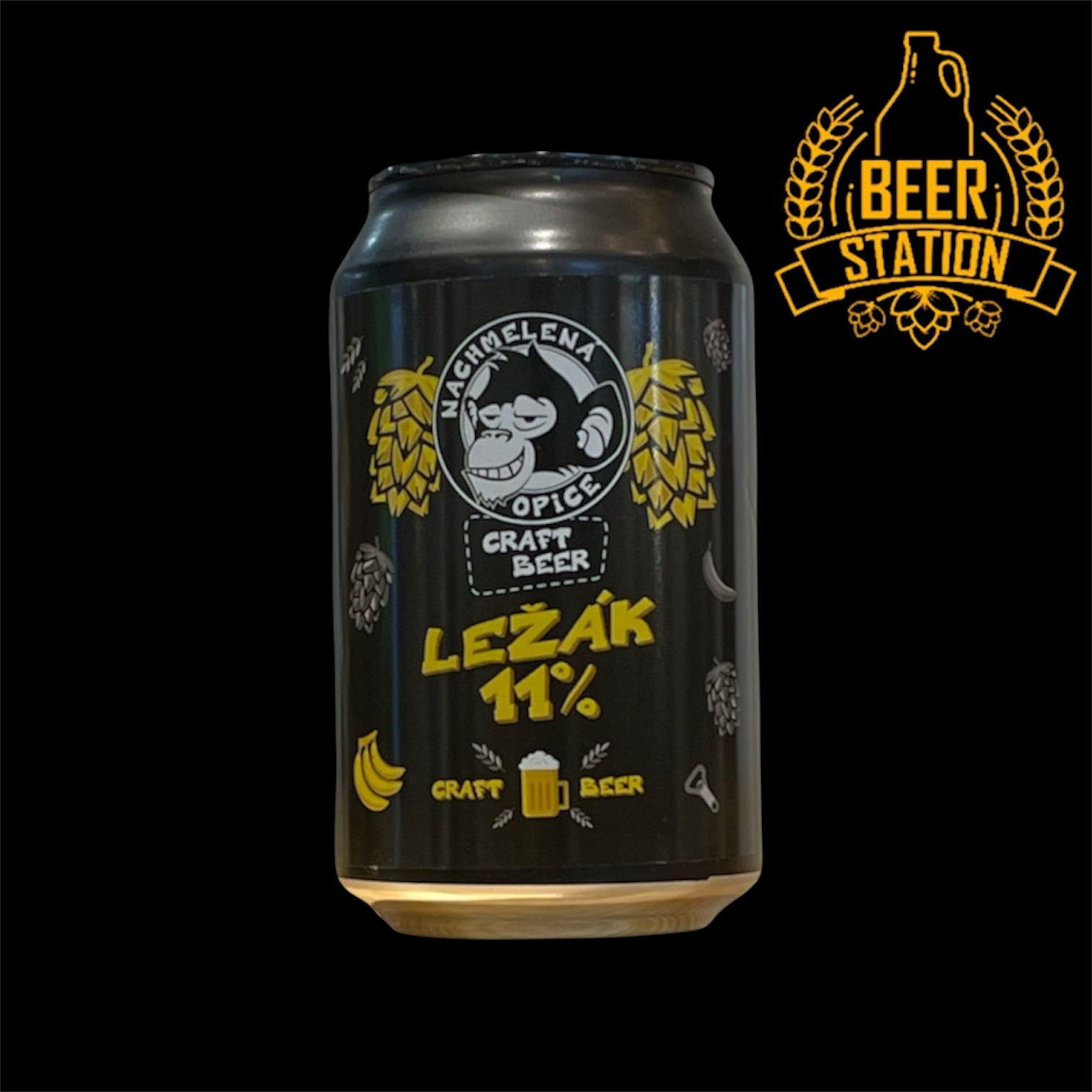 Ležák 11° (Nachmelená Opice) 0,33L