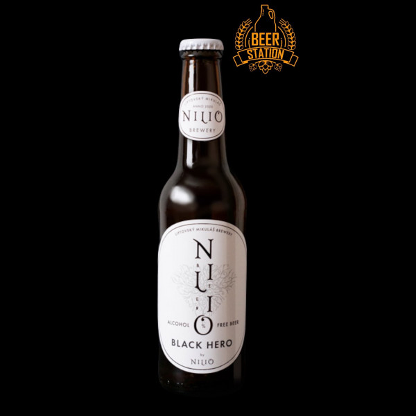 Black Hero – nealkoholické pivo (Nilio) 0.33L