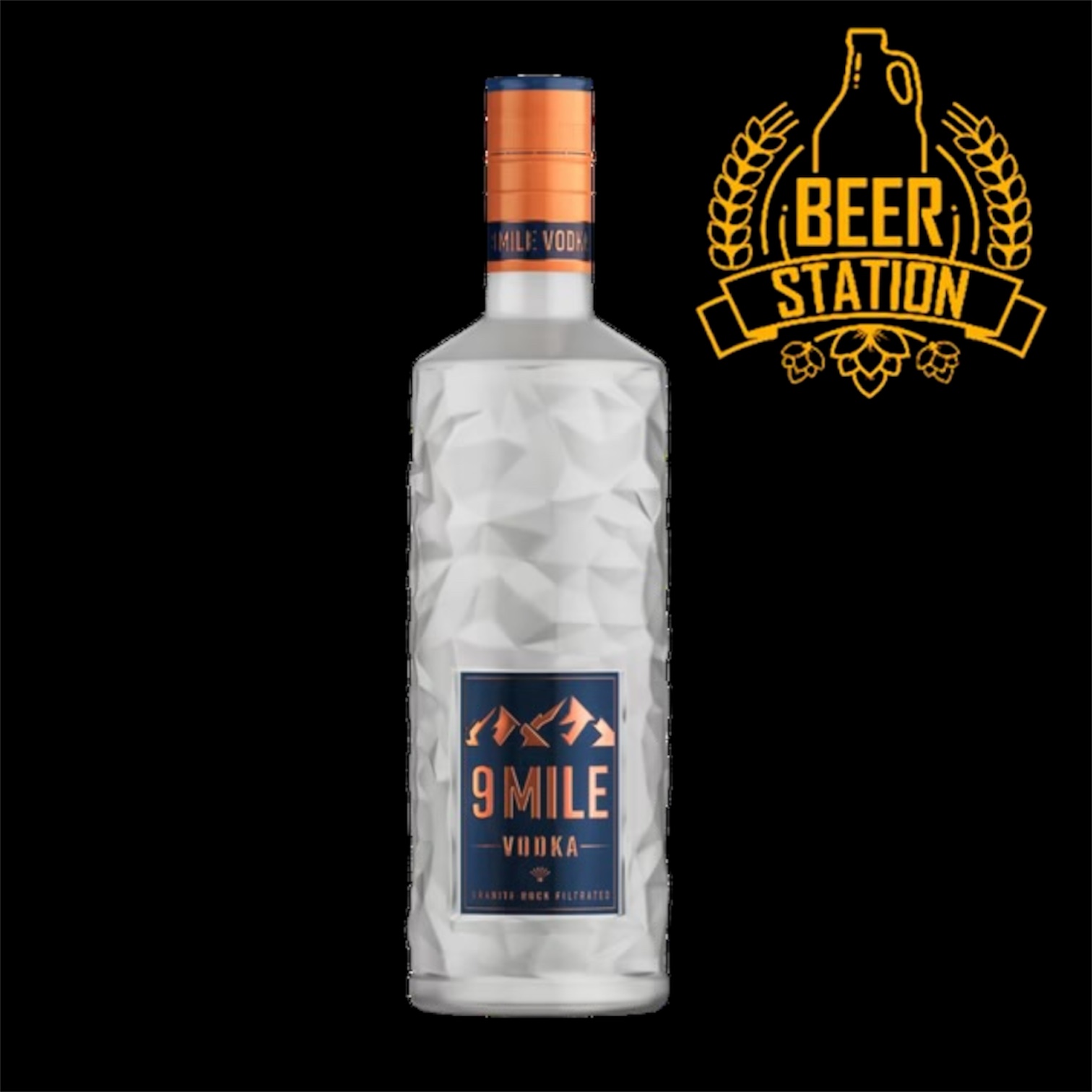 9 Mile Vodka 37,5% 1L