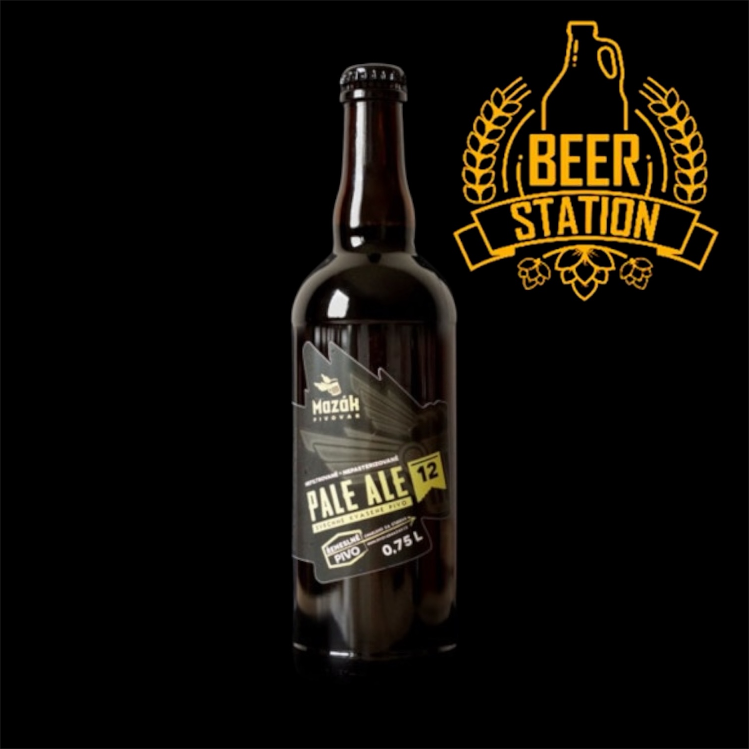 Pale Ale 12° (Mazák) 0.75L