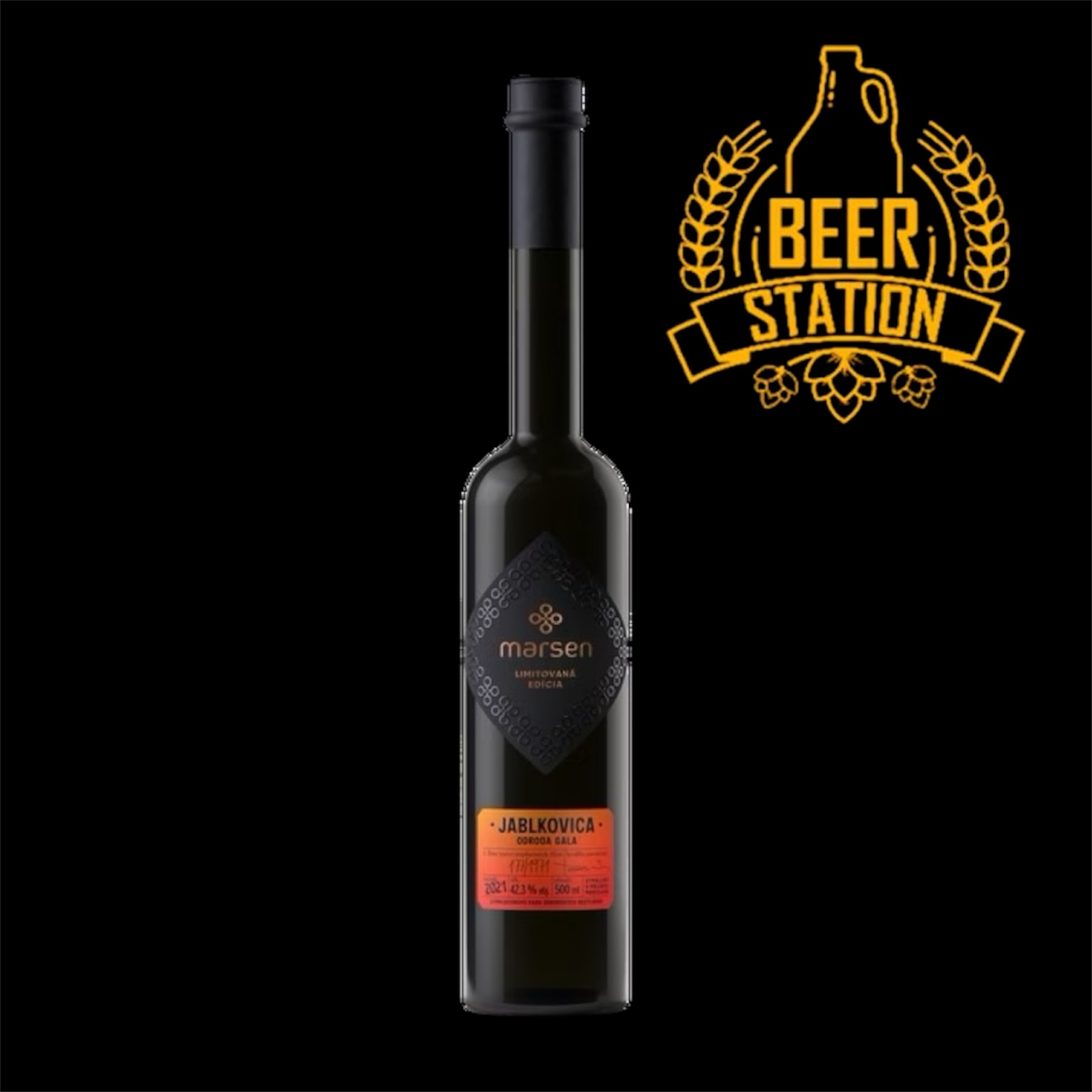 Jablkovica - odroda Gala 42,3% (Marsen) 0.5L