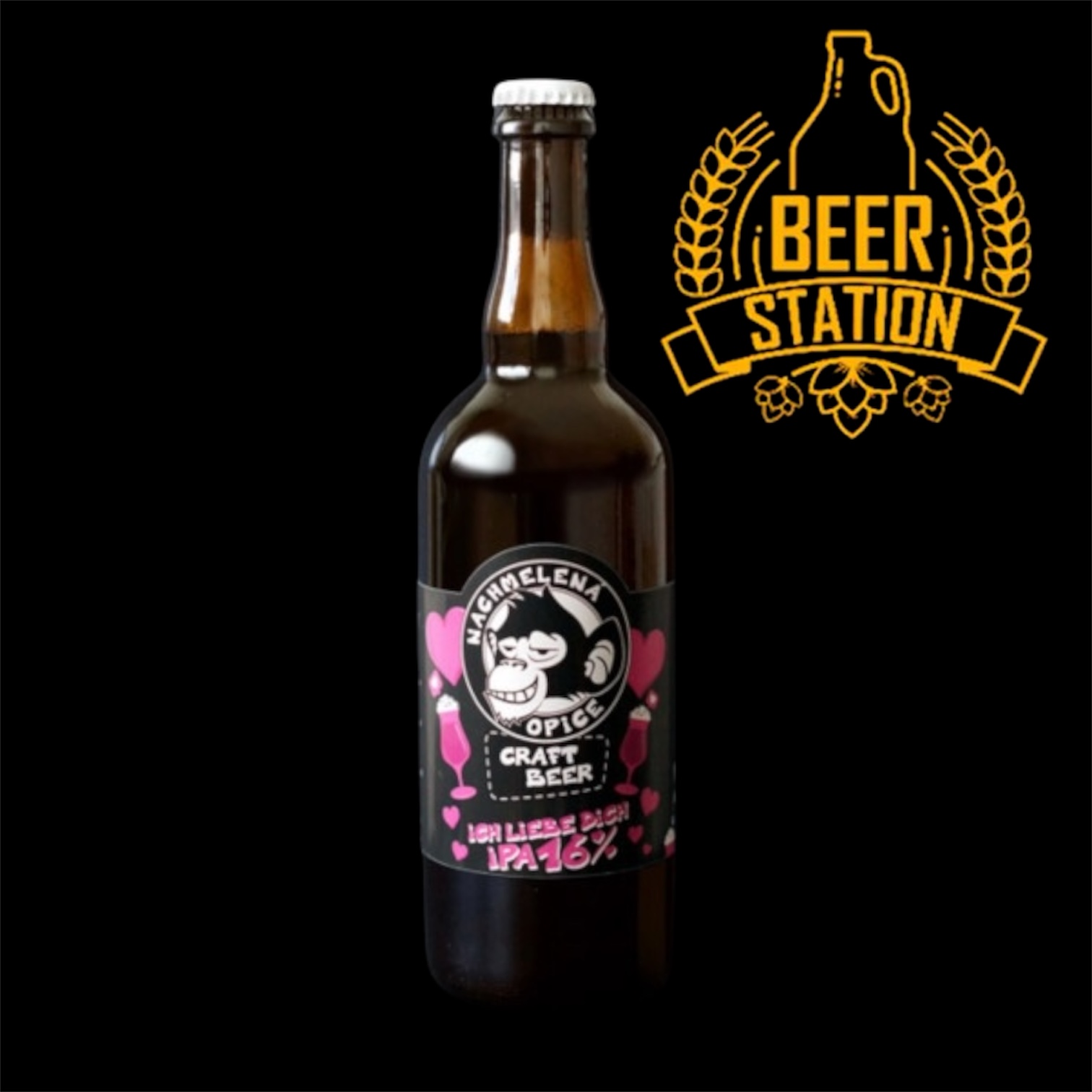 Ich Liebe Dich IPA 16° (Nachmelená Opice) 0.75L