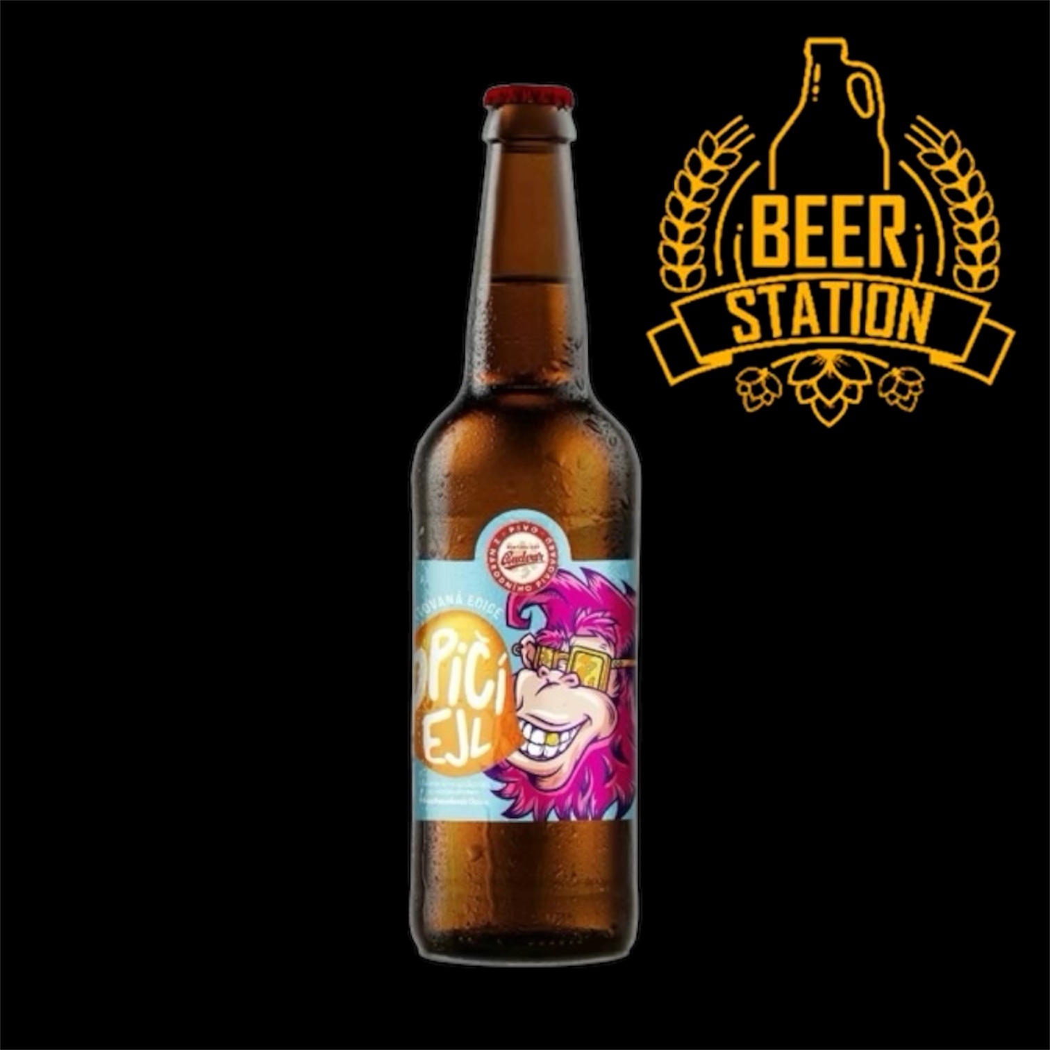 Opičí Ejl 11° (Nachmelená Opice/Budvar) 0.75L
